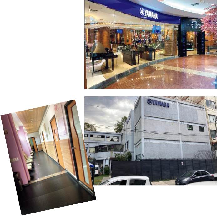 （上）インドネシア。（右下 & 左下）メキシコ。