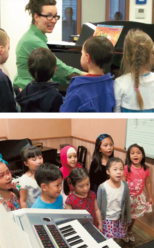 （上）ドイツ。（下）インドネシア。