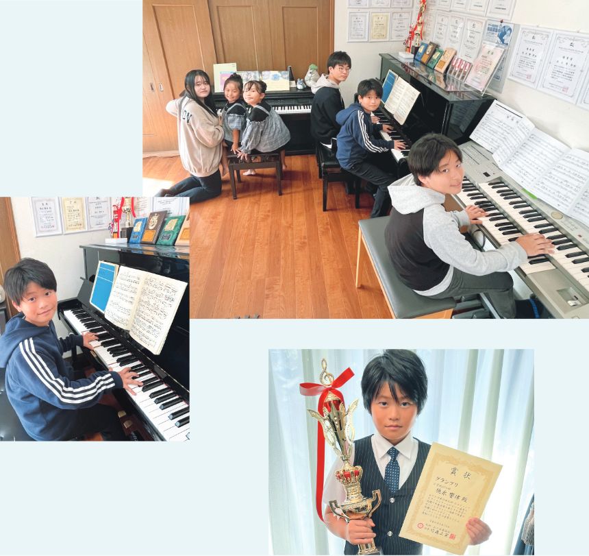 コンクールやイベントにも参加！