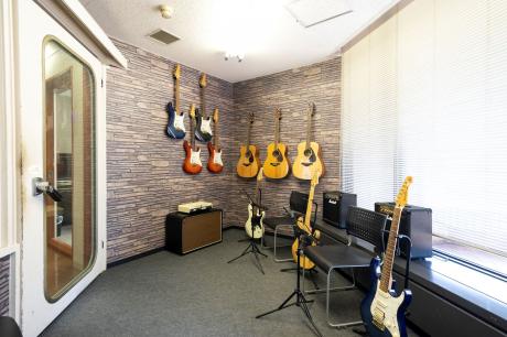ギター　レッスン室